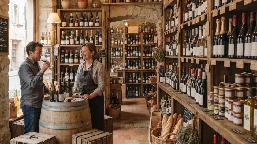 caviste wine roots servian oenotourisme herault Wine Roots